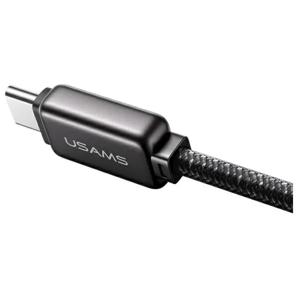 Kabel USAMS USB-C do USB-C 100W 1,2m Zinc Alloy Fast Charging Data Cable Meteor Series