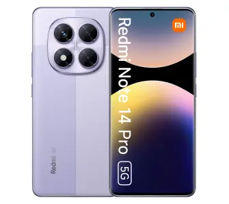 Xiaomi Redmi Note 14 Pro 5G 8/256GB Funkcje AI 6,67" 120Hz 200Mpix Fioletowy