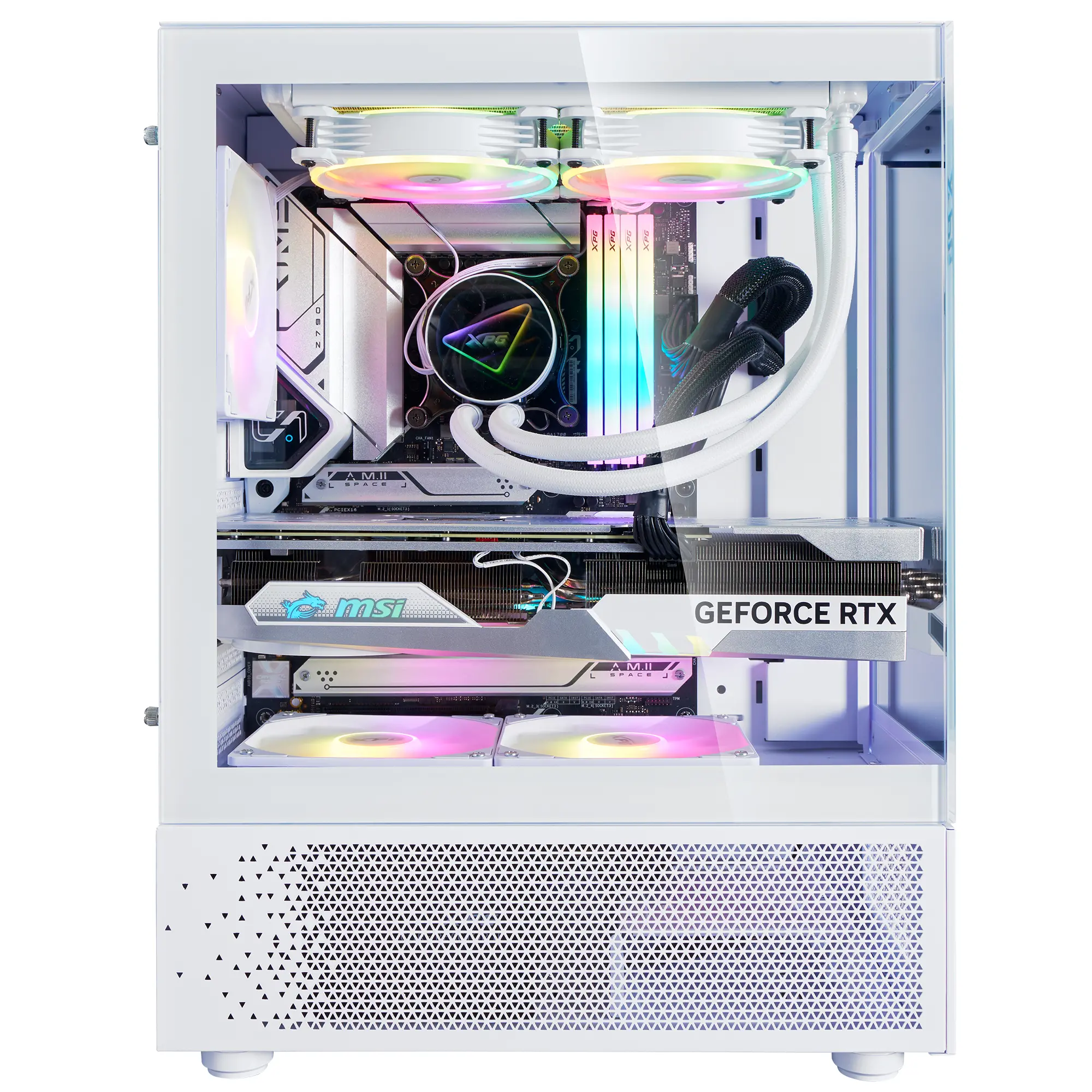 Obudowa XPG Invader X Mini ARGB Biały