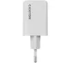 Ładowarka sieciowa Canyon CU45CC GaN 45W 2xPD Biały