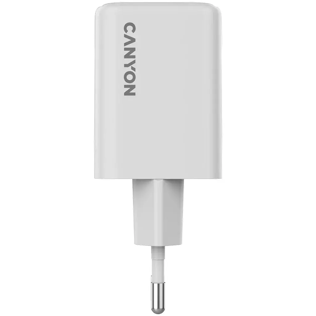Ładowarka sieciowa Canyon CU45CC GaN 45W 2xPD Biały