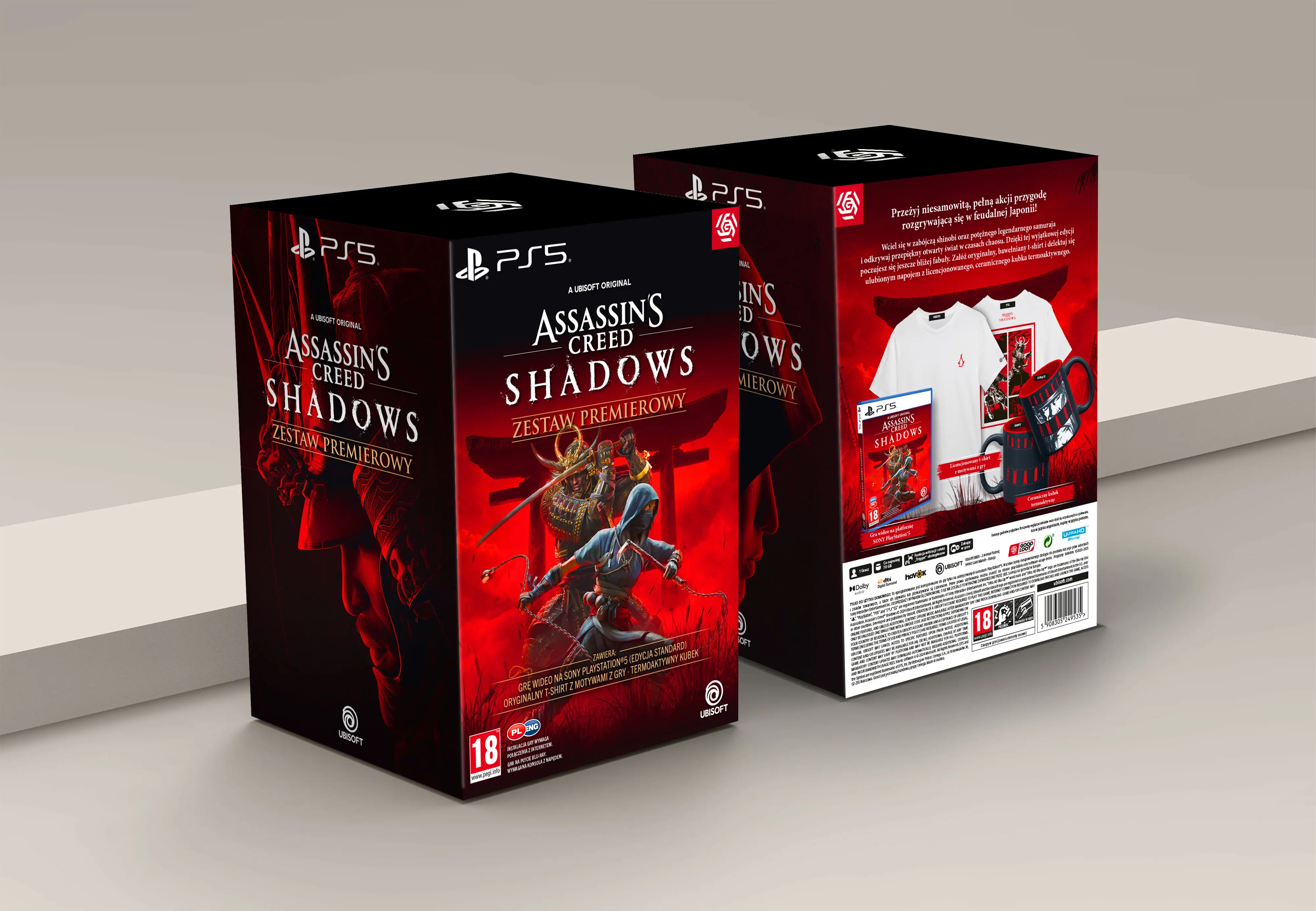 Assassin’s Creed Shadows Zestaw Premierowy L Gra na PS5