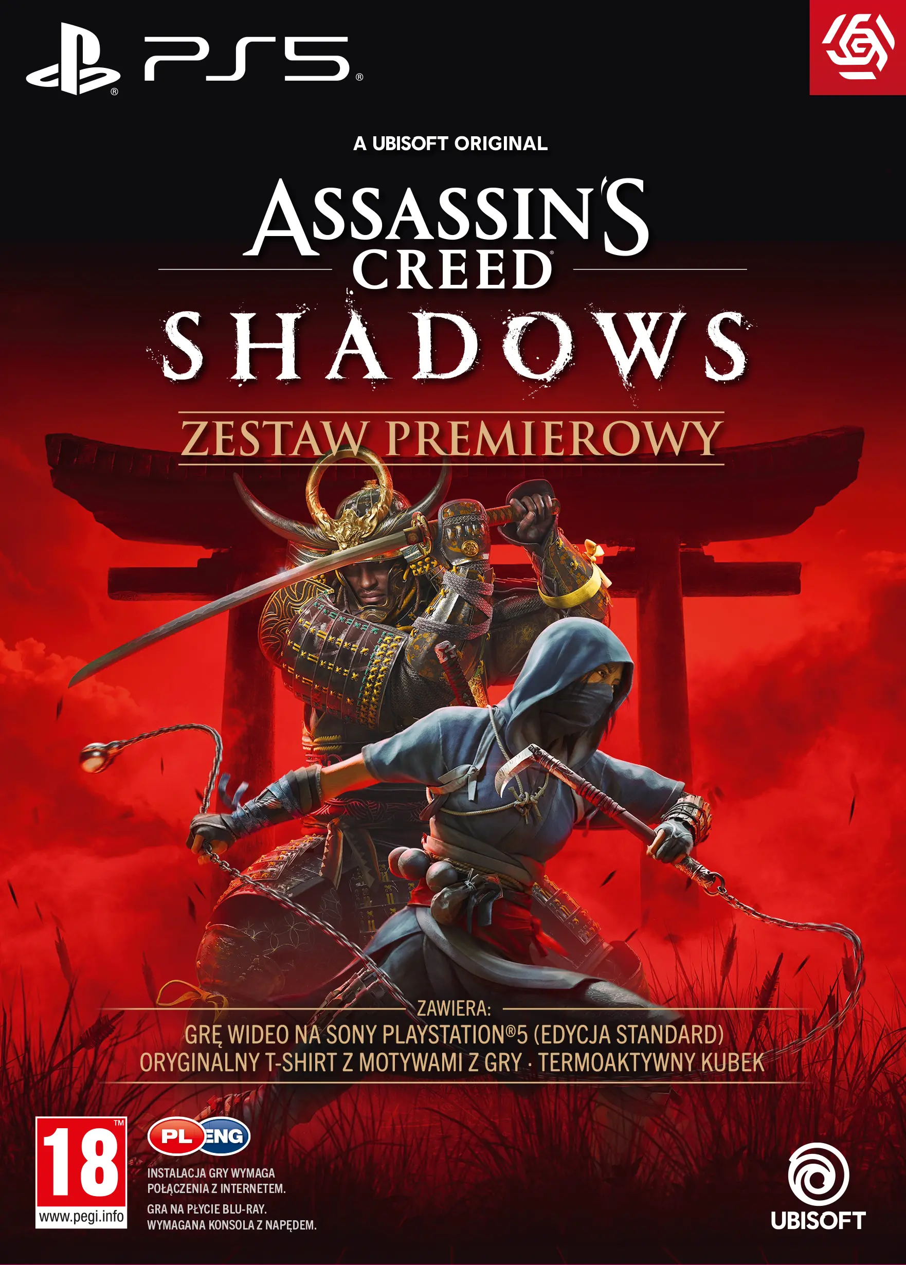 Assassin’s Creed Shadows Zestaw Premierowy L Gra na PS5