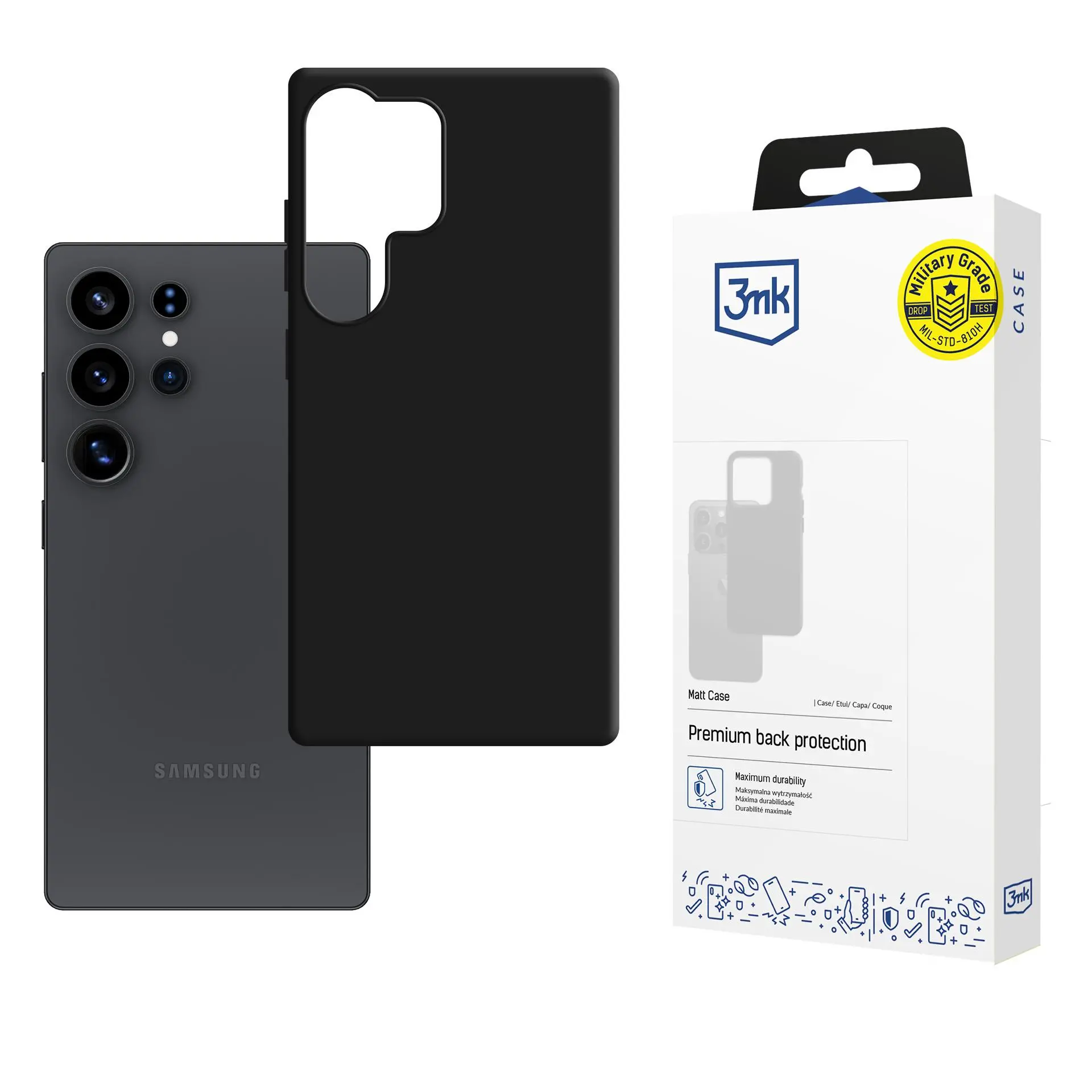 Etui 3mk Matt Case do Galaxy S25 Ultra