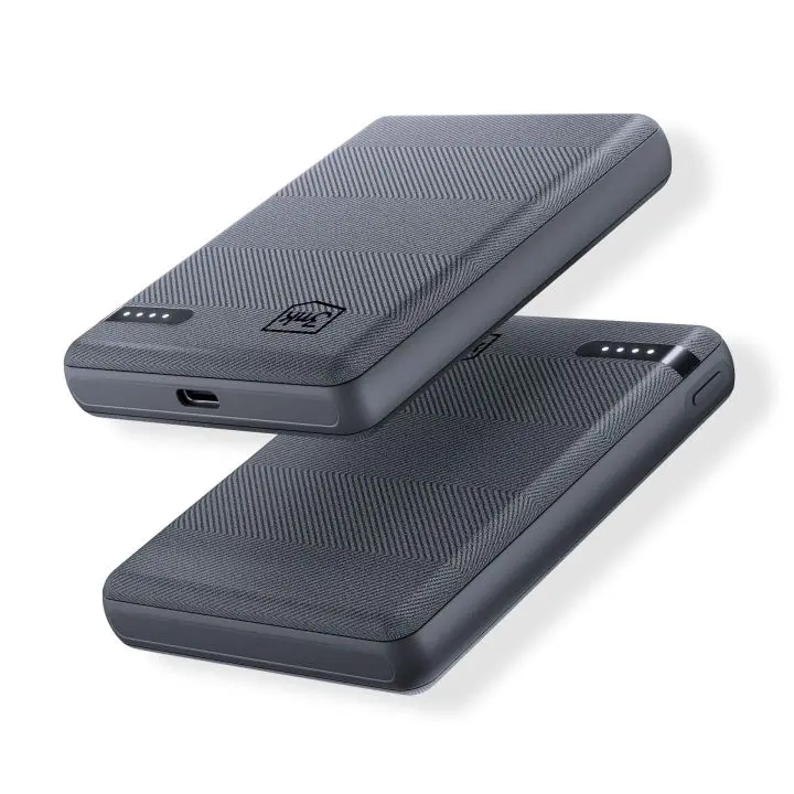 Powerbank 3mk Pocket 5000mAh 12W USB-C Szary