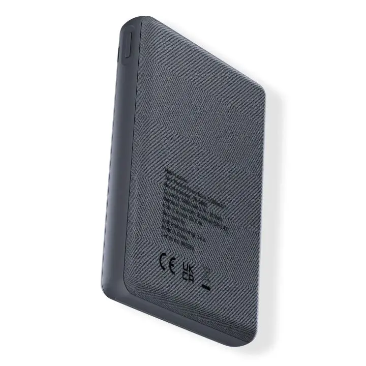 Powerbank 3mk Pocket 5000mAh 12W USB-C Szary