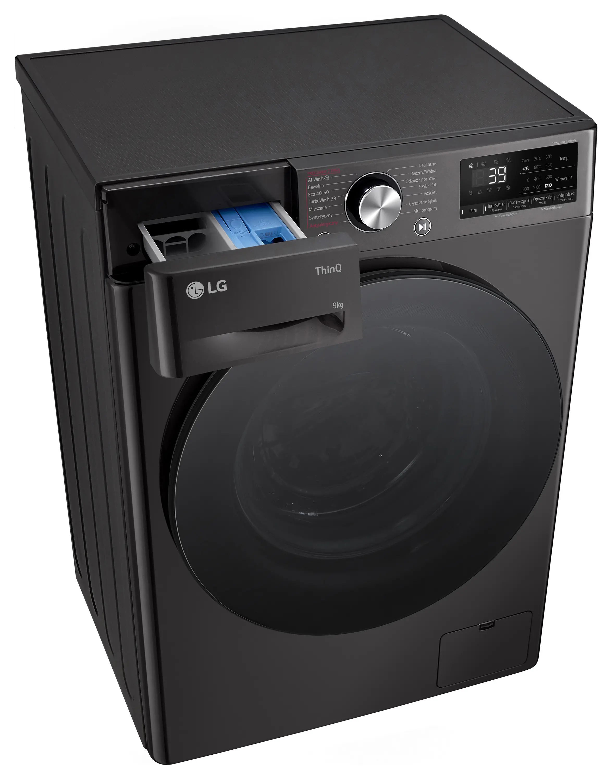 Pralka LG Vivace R700 F2W9S72YZ Slim 9kg 1200obr/min Zdalne sterowanie