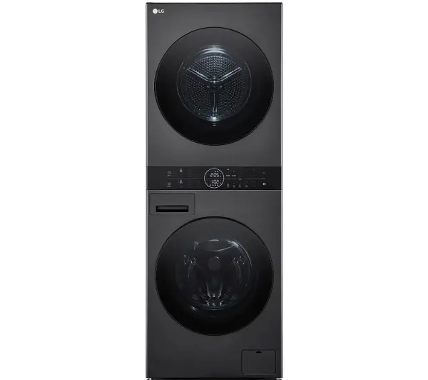 LG WashTower WT1210BBF 66cm 12kg/10kg Zdalne sterowanie