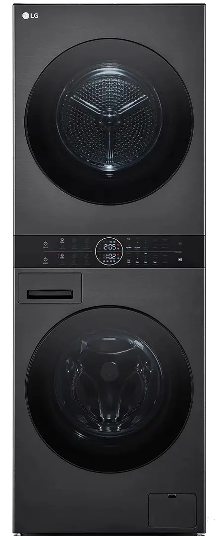 LG WashTower WT1210BBF 66cm 12kg/10kg Zdalne sterowanie