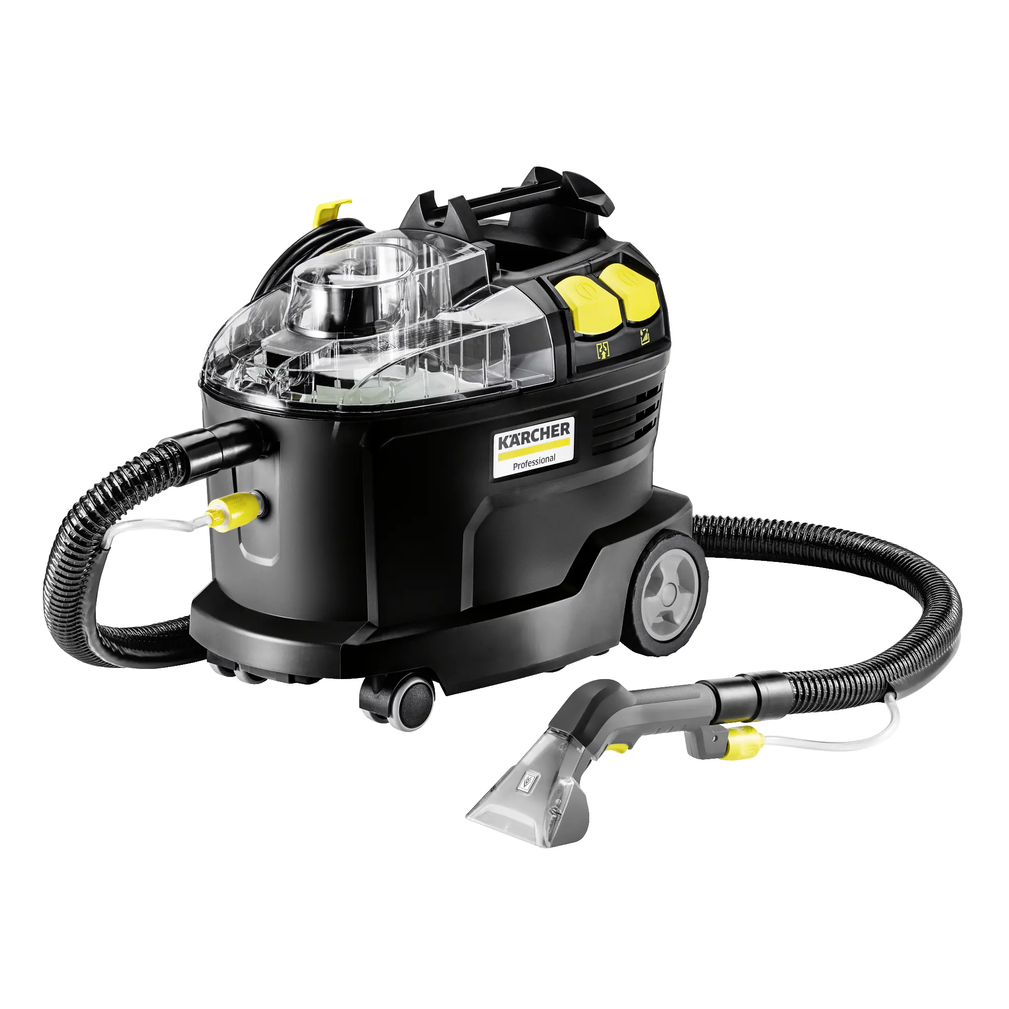 Odkurzacz Karcher Puzzi 8/1 Anniversary Edition 1.100-248.0 1200W Ssawka do prania tapicerki Dysza ręczna z funkcją spryskiwania