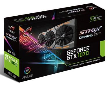 ASUS GeForce GTX 1070 STRIX GAMING 8GB