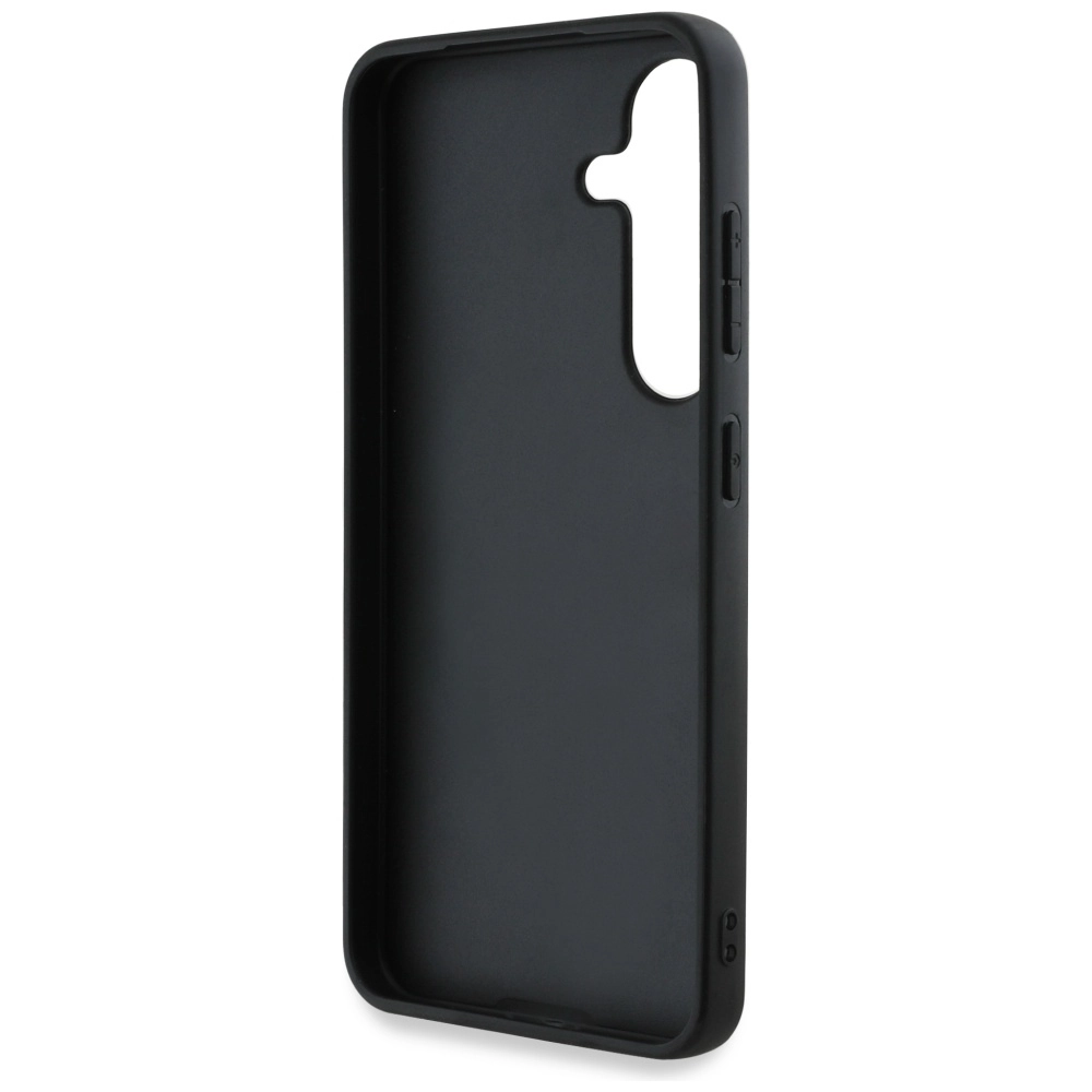 Etui Guess Grained Big 4G Logo Small Classic Logo do Galaxy S25 Plus Różowy