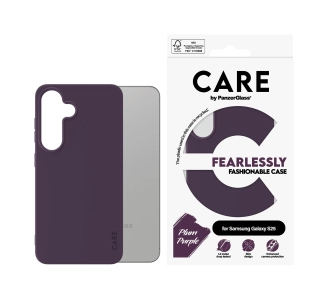 Etui PanzerGlass Fearlessly Fashionable do Samsung Galaxy S25 Plus Fioletowy