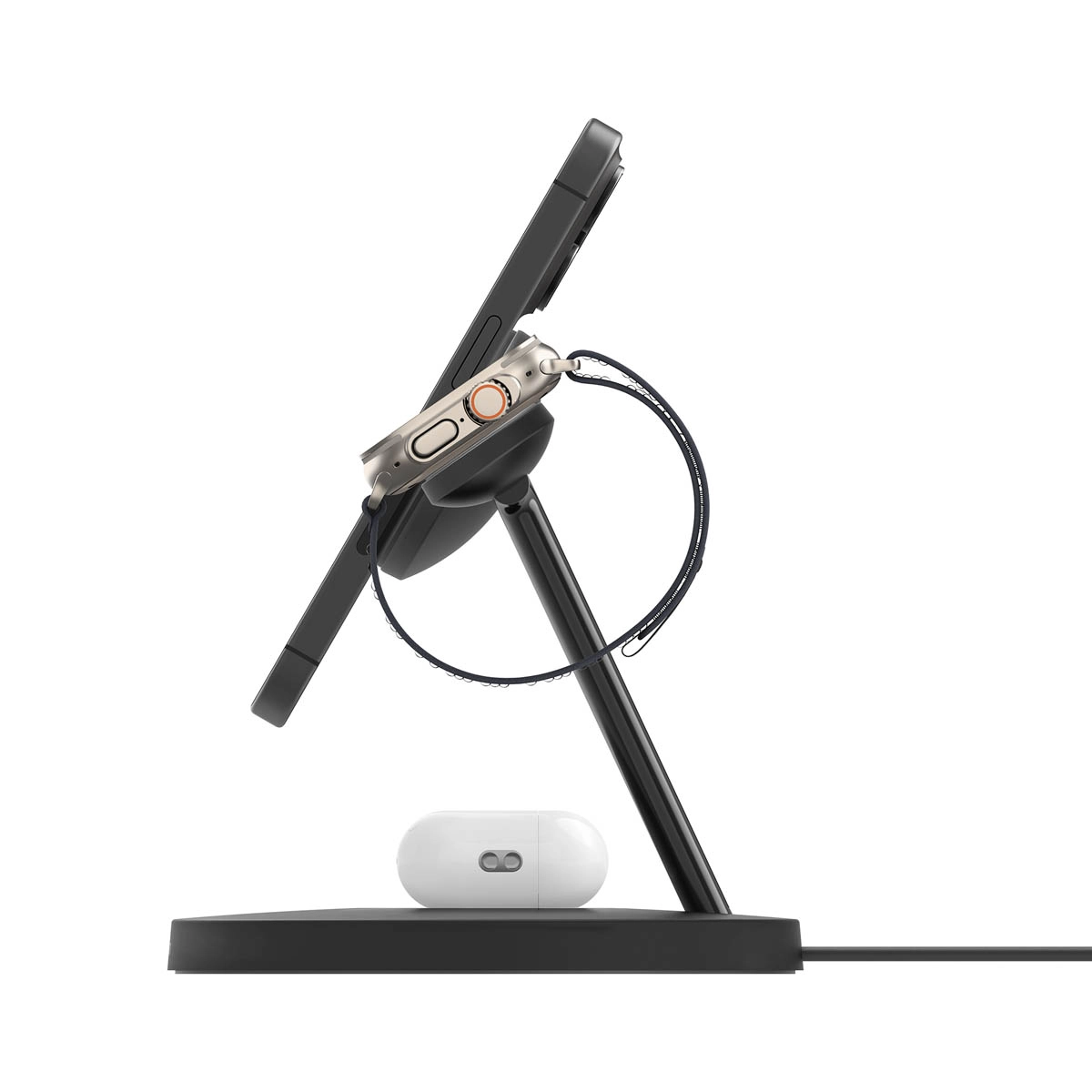 Ładowarka indukcyjna Belkin BoostCharge Pro MagSafe 3w1 QI2 15W Czarny WIZ032KQBK