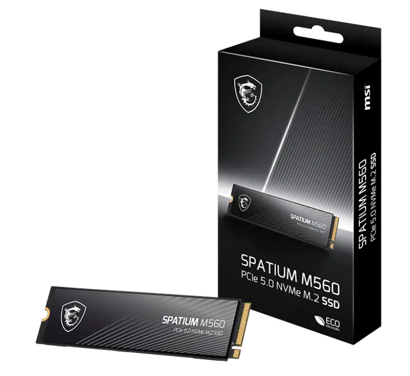Dysk MSI Spatium M560 2TB PCIe Gen5 x4 NVMe