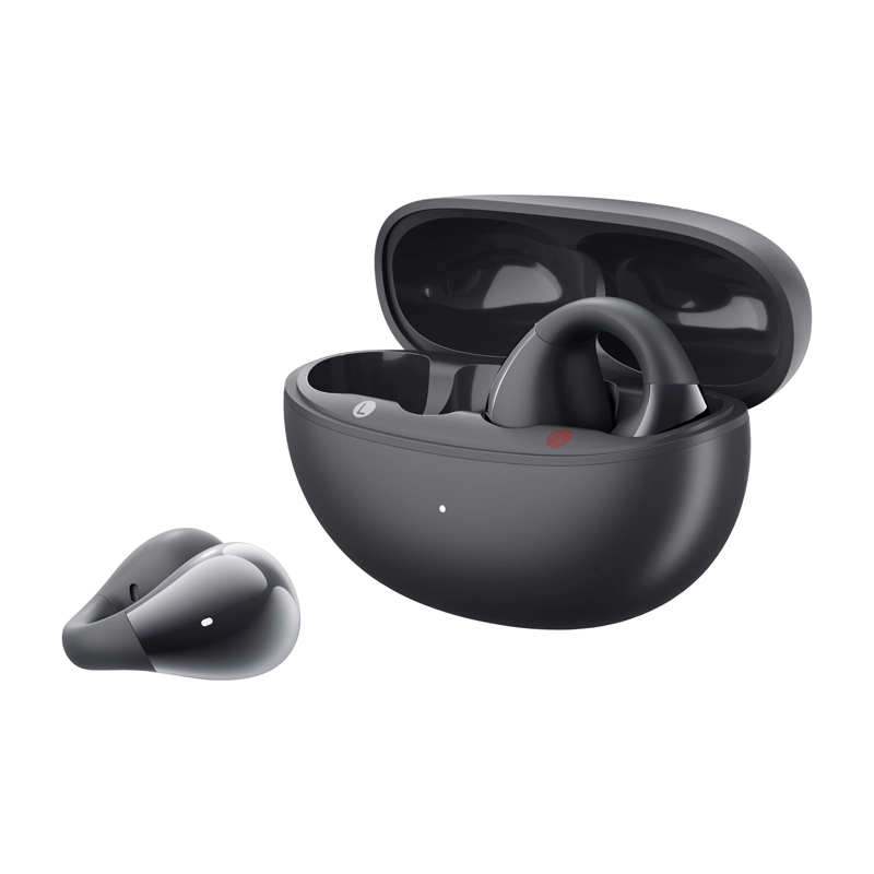 Słuchawki bezprzewodowe QCY Crossky Clip C30 Z klipsem na ucho Bluetooth 5.4 Czarny