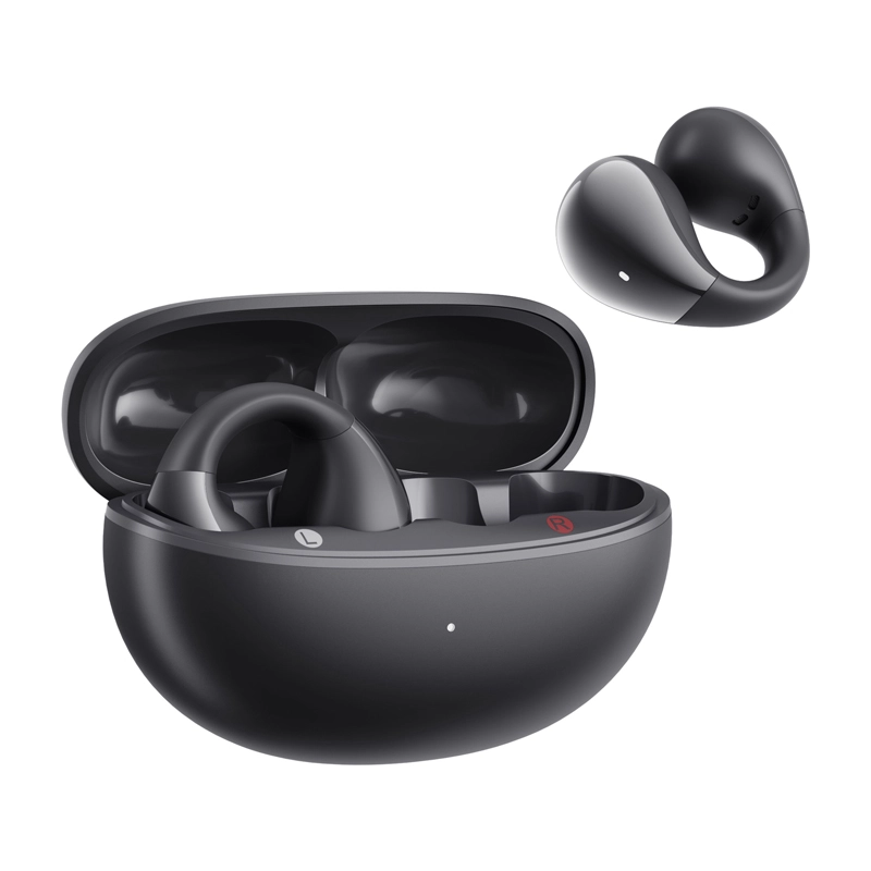 Słuchawki bezprzewodowe QCY Crossky Clip C30 Z klipsem na ucho Bluetooth 5.4 Czarny