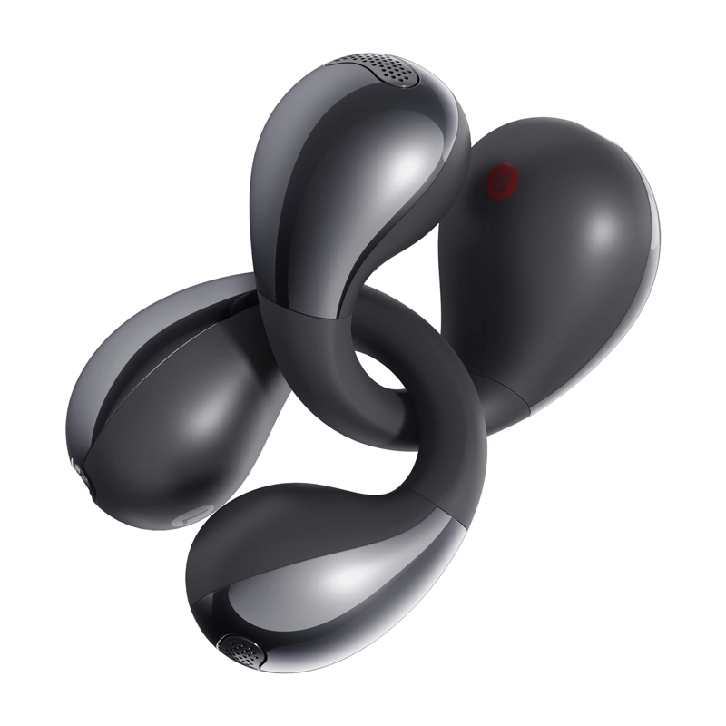 Słuchawki bezprzewodowe QCY Crossky Clip C30 Z klipsem na ucho Bluetooth 5.4 Czarny