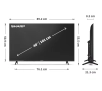 Telewizor Sharp 40HA1705E 40" LED Full HD DVB-T2