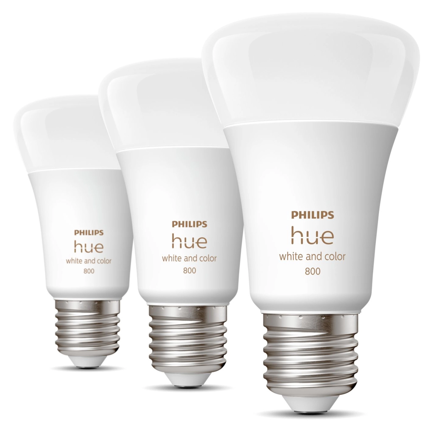 Żarówka LED Philips Hue White and Color Ambiance E27 800lm 3szt.