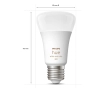 Żarówka LED Philips Hue White and Color Ambiance E27 800lm 3szt.