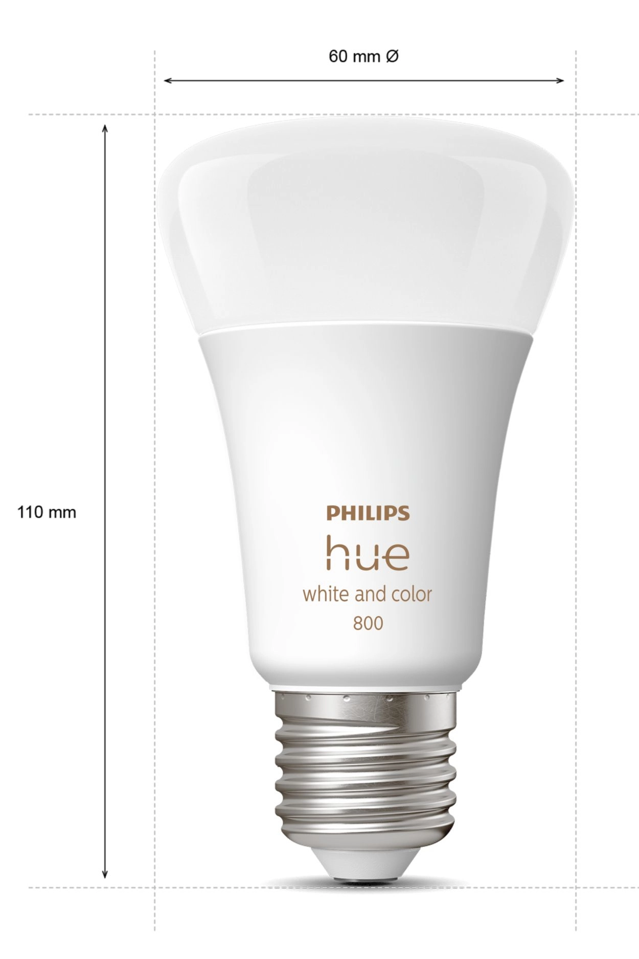 Żarówka LED Philips Hue White and Color Ambiance E27 800lm 3szt.