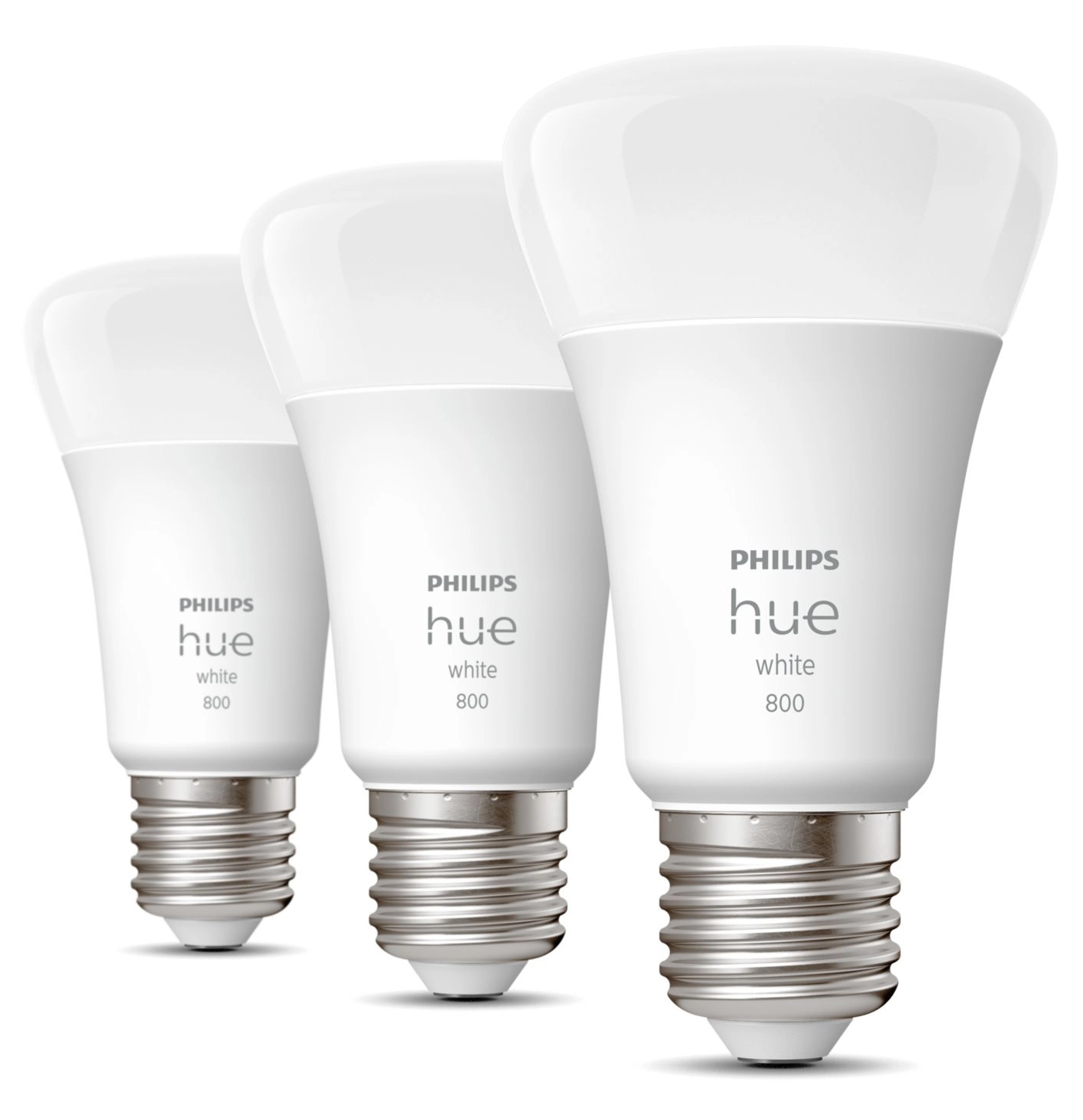 Żarówka LED Philips Hue White E27 800lm 3szt.