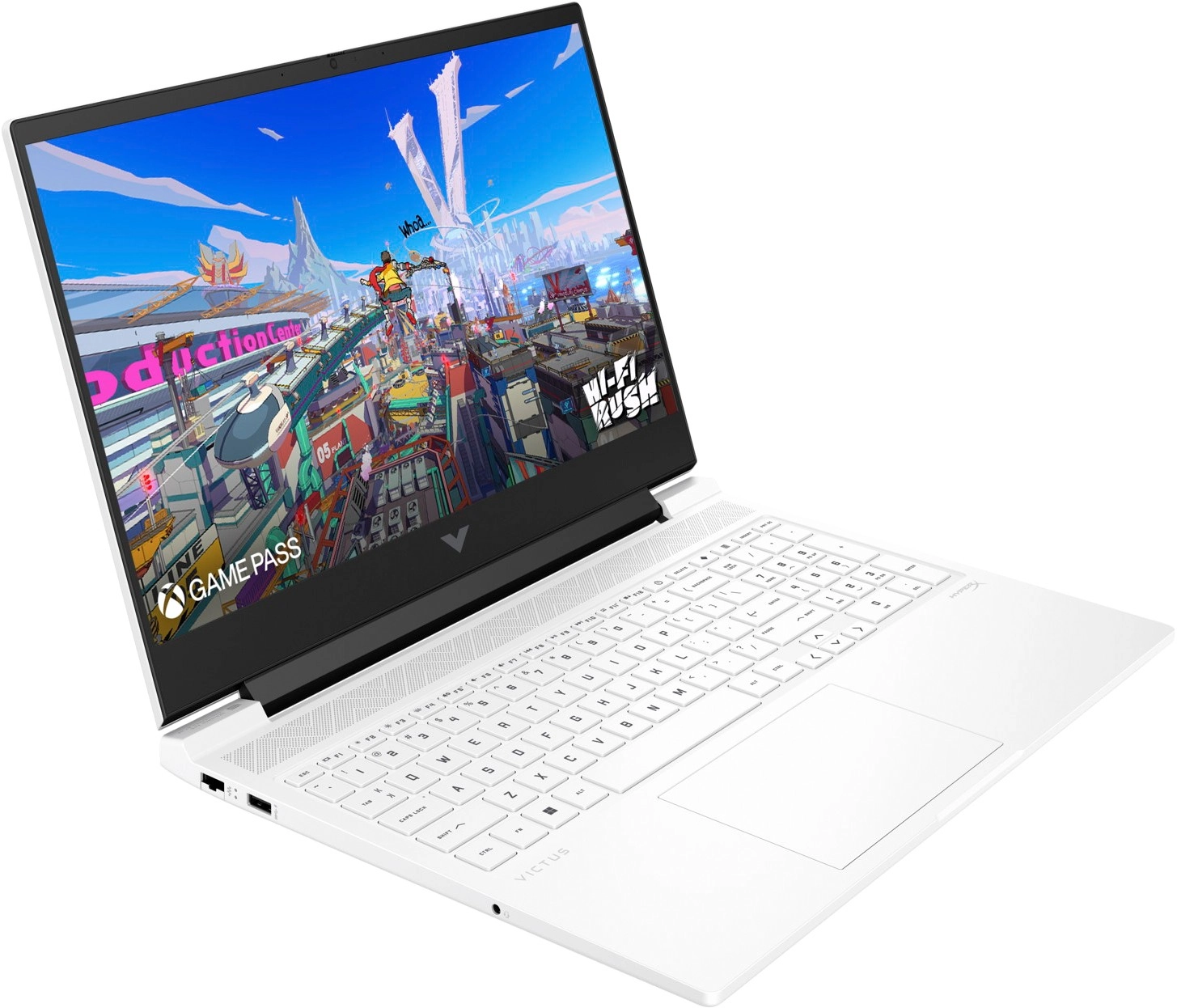 Laptop gamingowy HP Victus 16-r1091nw 16,1" 240Hz i5-14450HX 16GB RAM 1TB Dysk SSD RTX4060 Biały