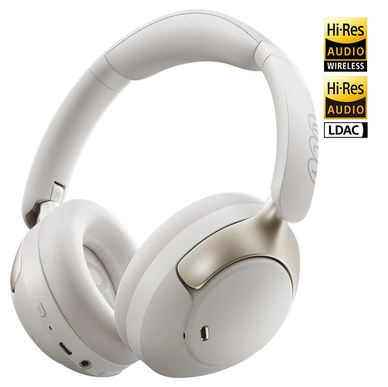 Słuchawki bezprzewodowe QCY H3 Pro ANC Nauszne Bluetooth 5.4 Biały