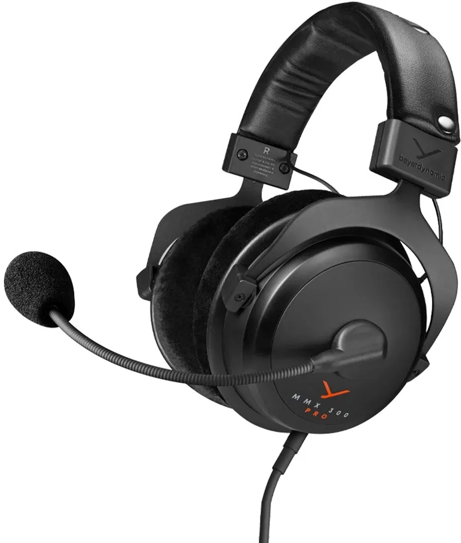 Słuchawki bezprzewodowe z mikrofonem Beyerdynamic MMX 300 PRO Nauszne Czarny