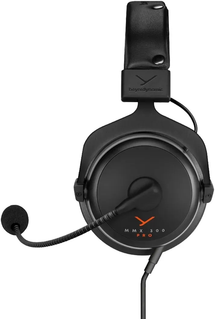 Słuchawki bezprzewodowe z mikrofonem Beyerdynamic MMX 300 PRO Nauszne Czarny