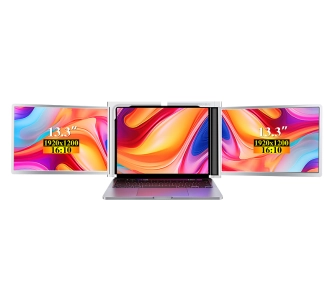 Monitor Extralink Smart Life S350 2-Screen 13,3" Full HD IPS 60Hz do laptopa 13,3" do 17,3"