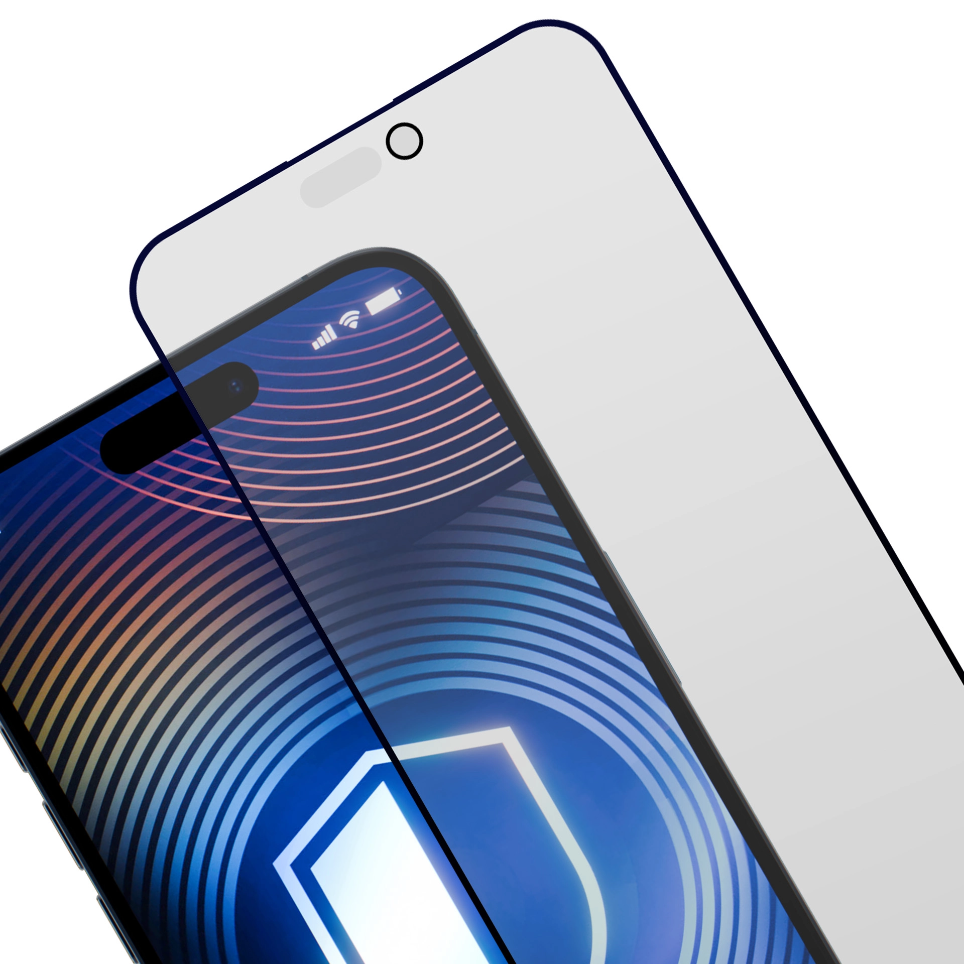 Szkło hartowane 3mk HardGlass Matt Max Privacy do iPhone 16 Pro Max