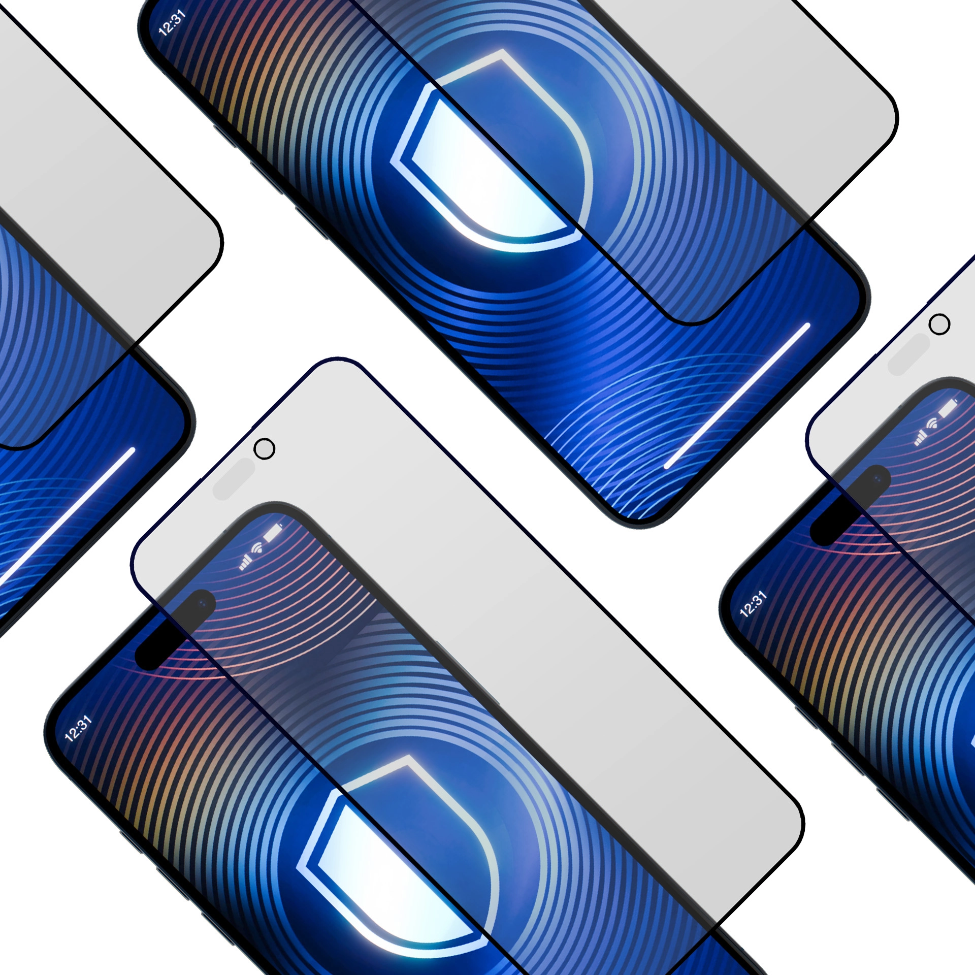 Szkło hartowane 3mk HardGlass Matt Max Privacy do iPhone 16 Pro Max