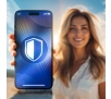 Szkło hartowane 3mk HardGlass Matt Max Privacy do iPhone 16 Pro Max
