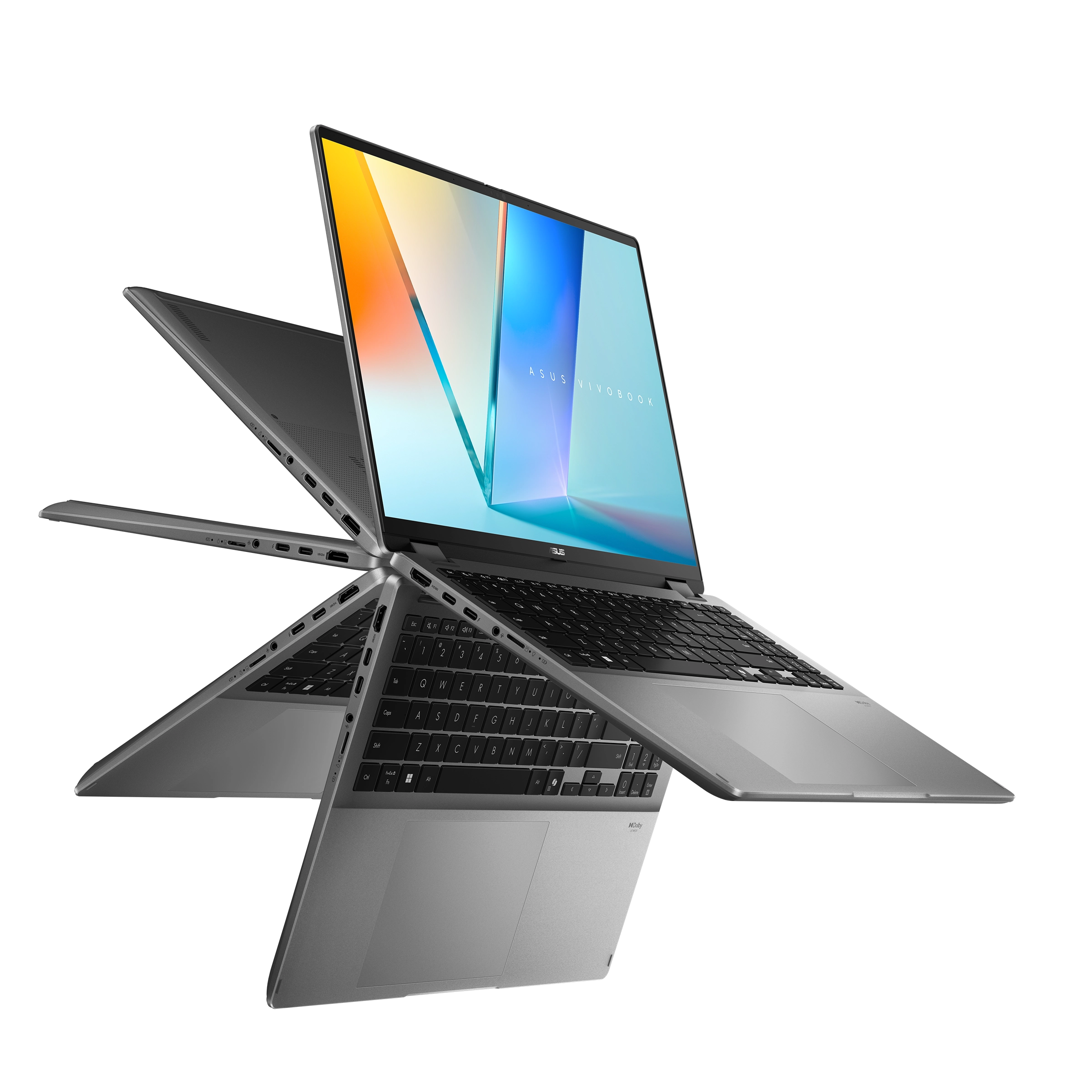 Laptop ASUS Vivobook 16 Flip TP3607SA-RJ006W OLED 16" 120Hz Ultra 5 226V 16GB RAM 512GB Dysk SSD Win11 Szary