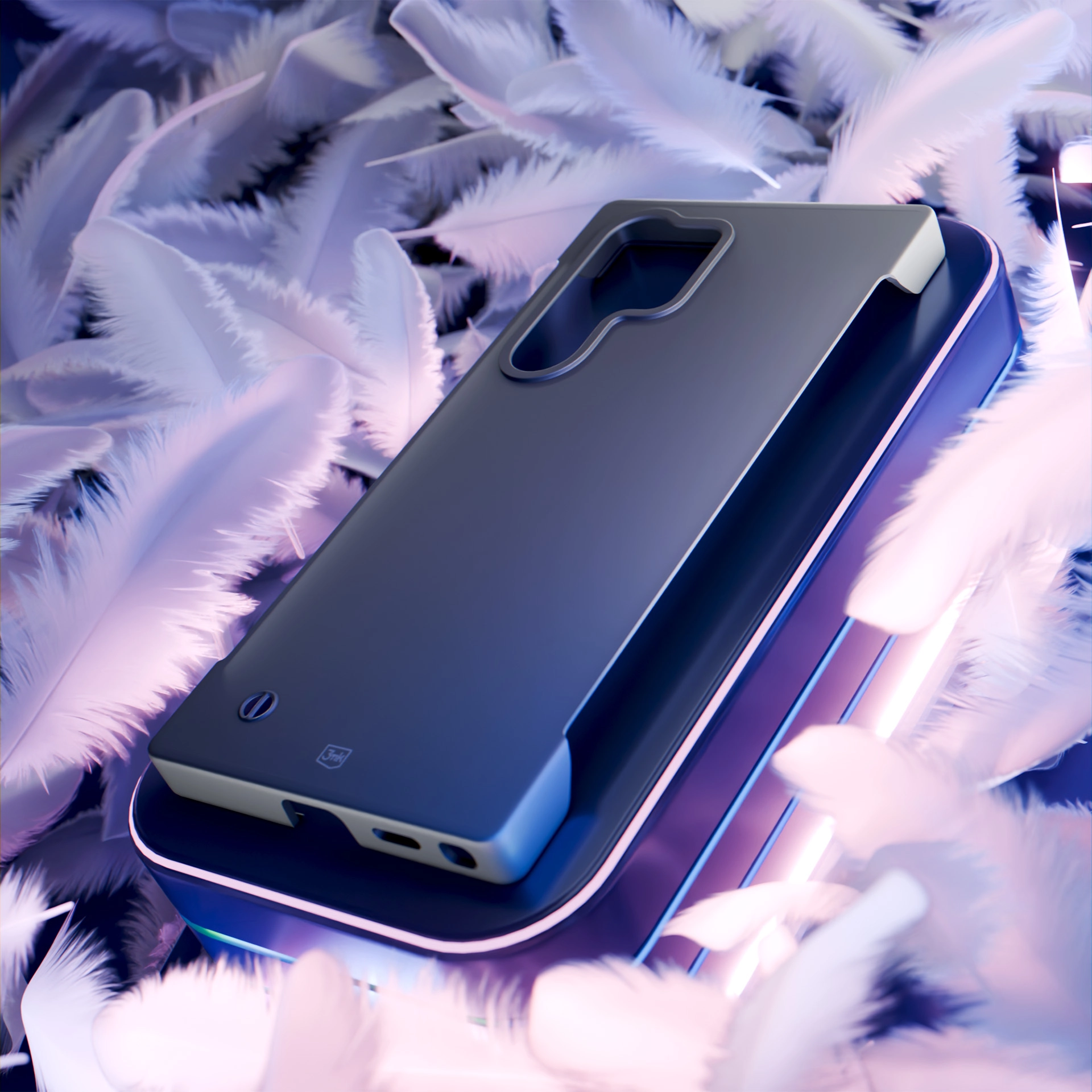 Etui 3mk Just20g Clear Case do Galaxy S24 Ultra Czarny