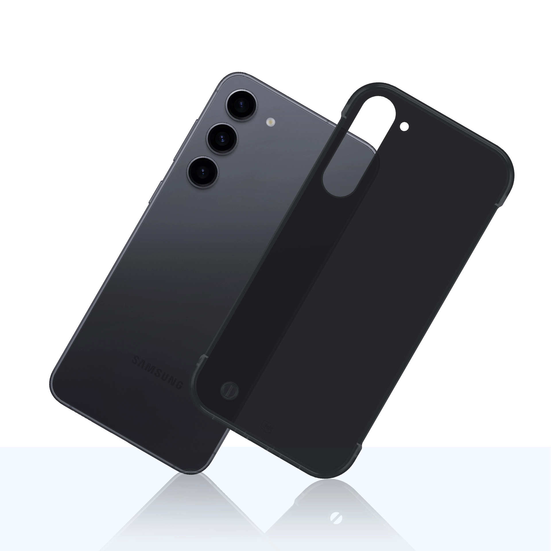Etui 3mk Just20g Matt Case do Galaxy S23 Czarny