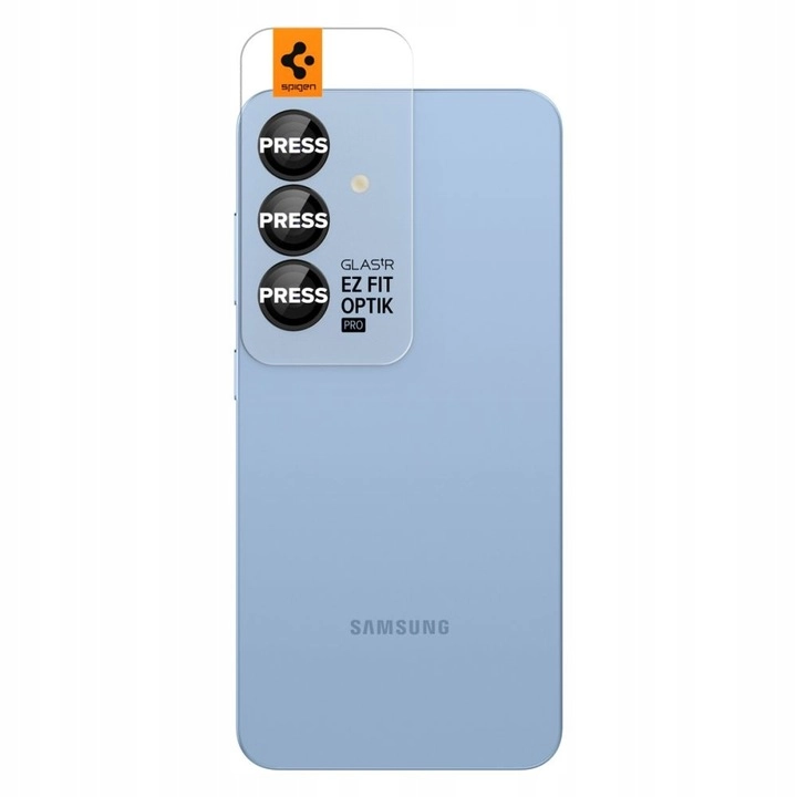 Szkło hartowane Spigen AGL09092 na aparat Glas tR EZ Fit Optik do Samsung Galaxy S25 - 2 pack