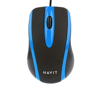 Myszka Havit MS753 Czarno-niebieski