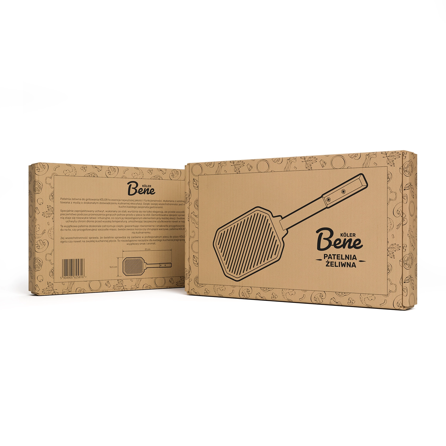 Patelnia grillowa Koler Bene KBA-03