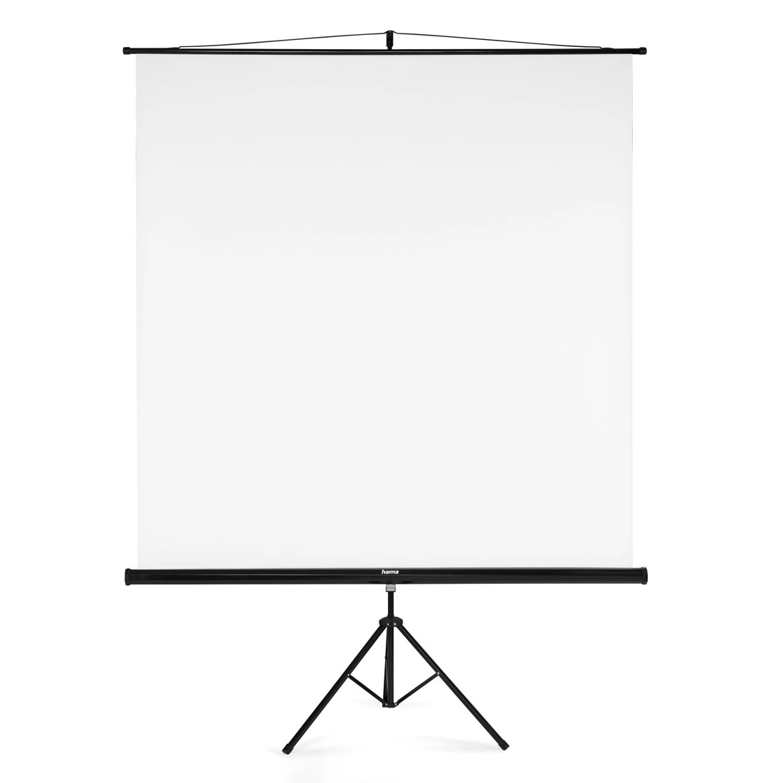 Ekran ręczny Hama 21573 Na Statywie 180x180 2w1 Biały