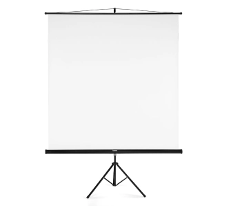 Ekran ręczny Hama 21573 Na Statywie 180x180 2w1 Biały