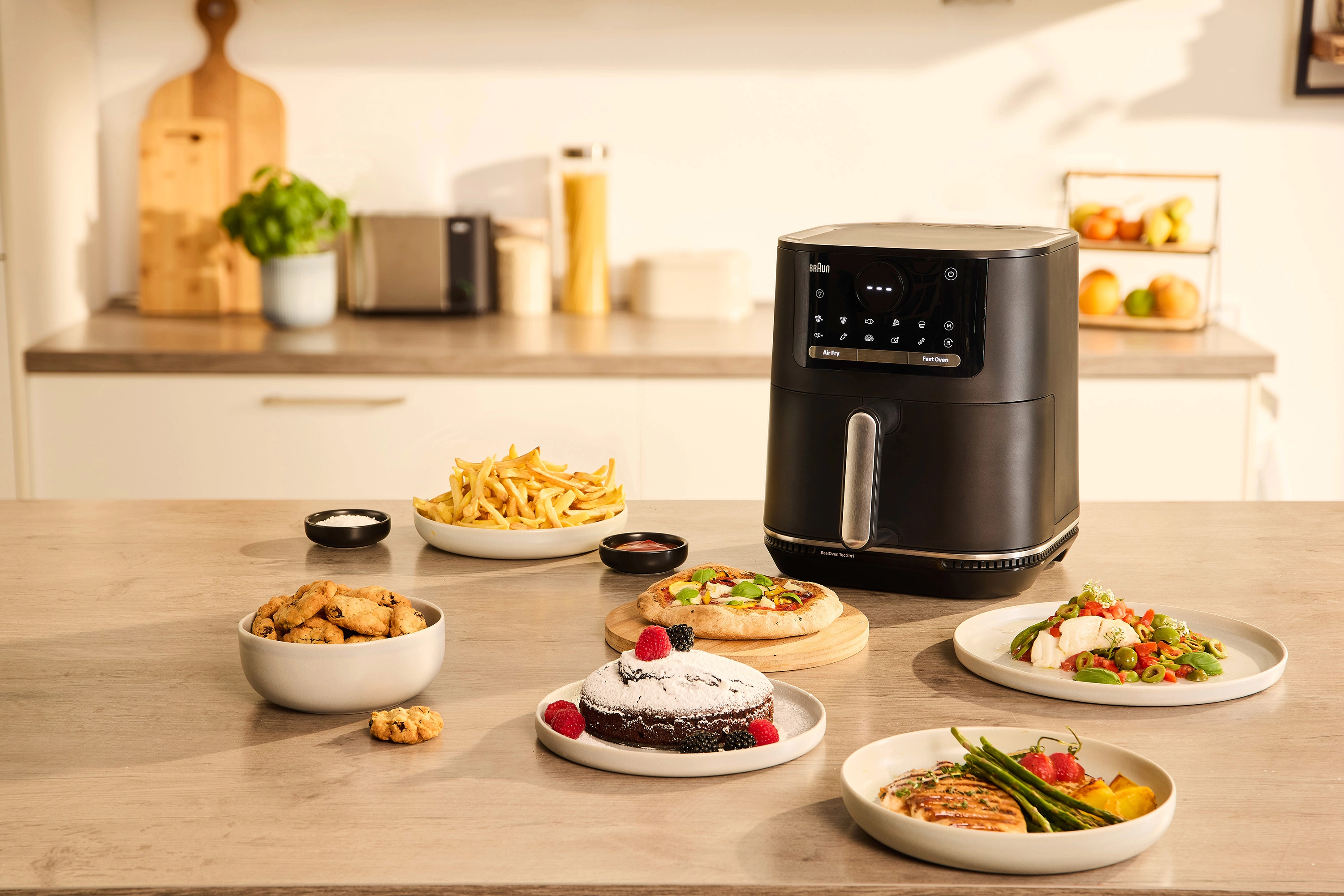 Frytkownica beztłuszczowa Braun MultiFry 5 HF5050 2000W 6l