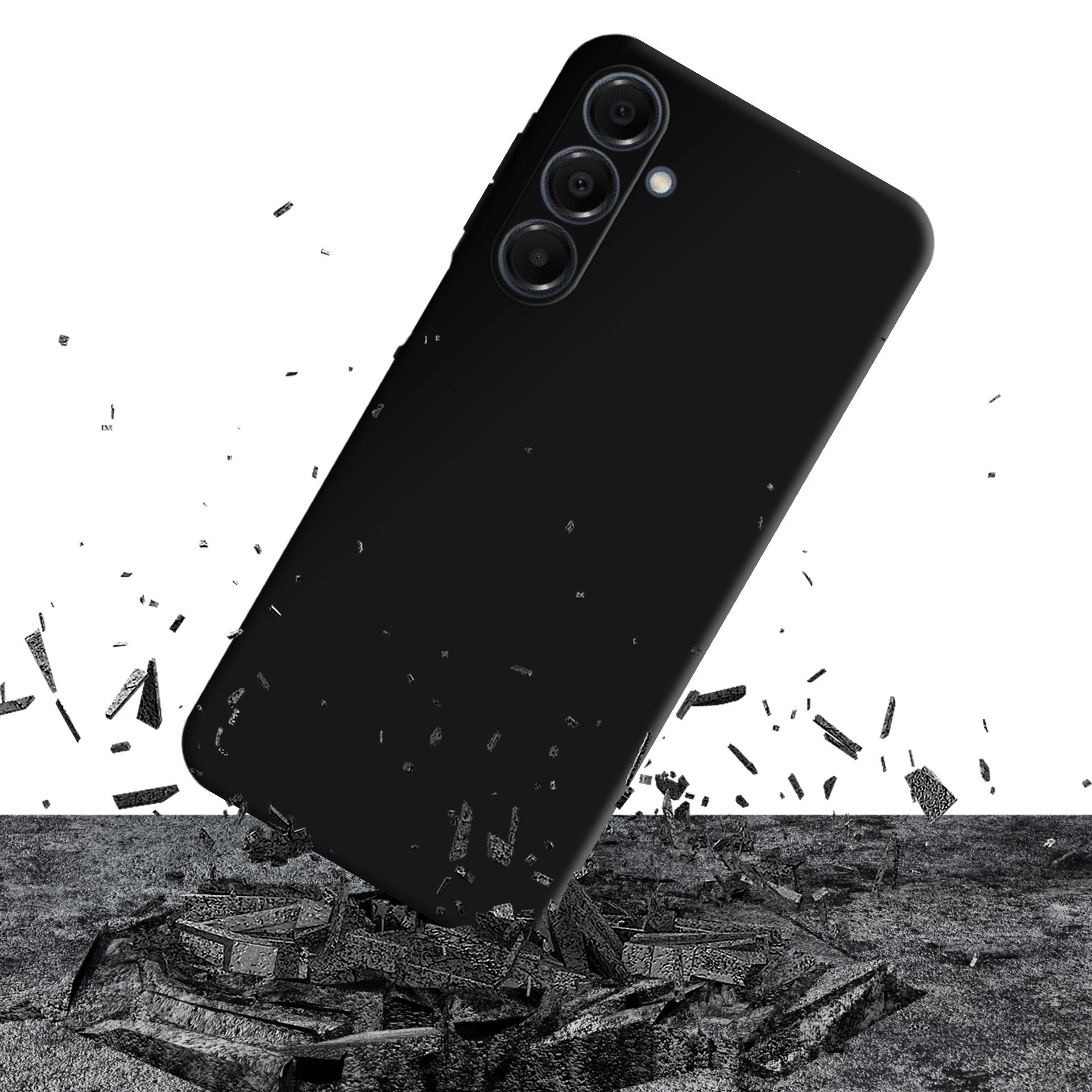 Etui 3mk Matt Case Pro do Galaxy A16 Czarny