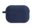 Etui na słuchawki Bizon Silikonowe z karabińczykiem do AirPods Pro 2 Niebieski