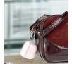 Etui na słuchawki Bizon Case Headphone Clear do AirPods 4 Przeźroczysto-różowy