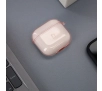 Etui na słuchawki Bizon Case Headphone Clear do AirPods 4 Przeźroczysto-różowy
