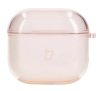 Etui na słuchawki Bizon Case Headphone Clear do AirPods 4 Przeźroczysto-różowy