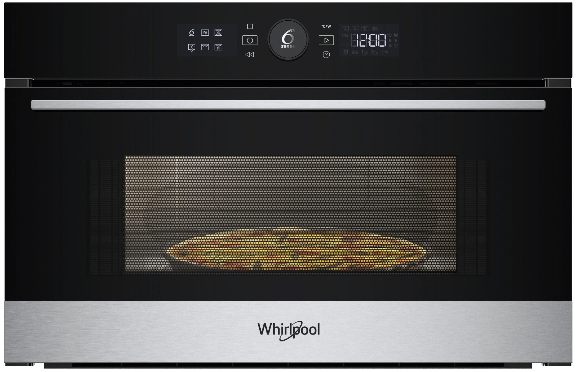 Kuchenka mikrofalowa Whirlpool W5 Collection WMD54MX Crisp Grill Inox